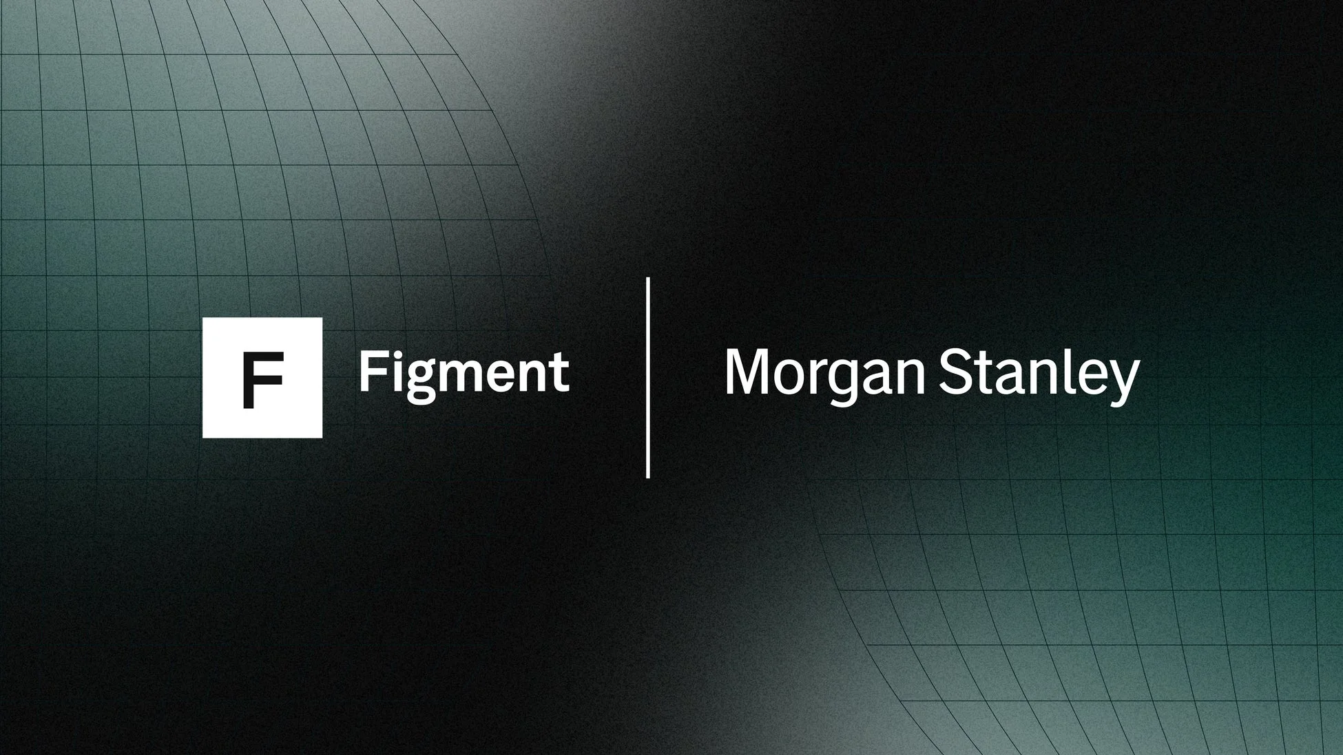 Figmentとモルガン・スタンレーの提携を示すロゴ