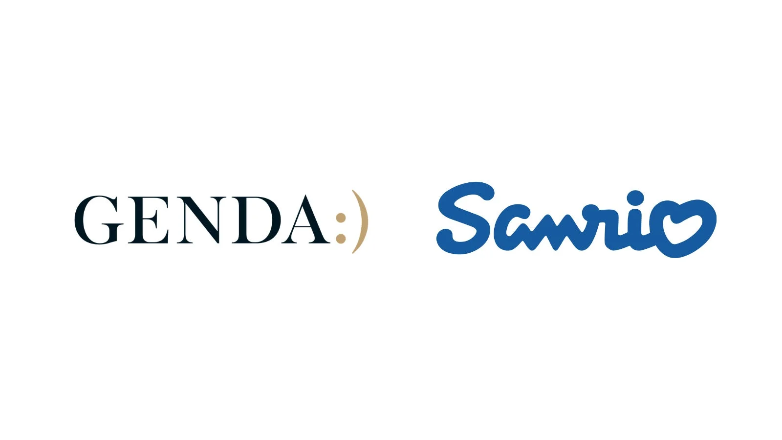 GENDAとサンリオの企業ロゴ