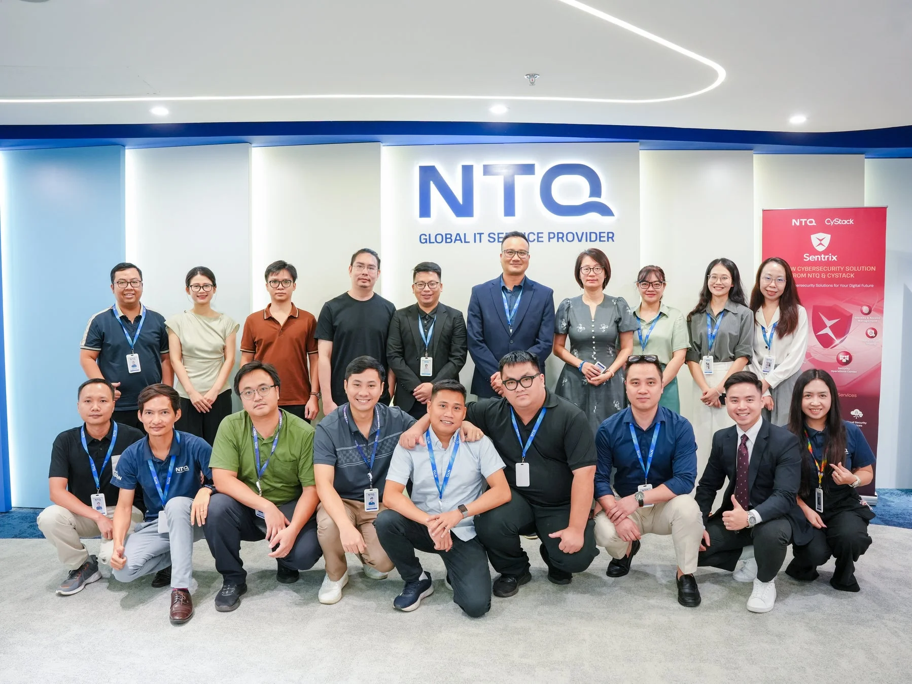 NTQ社員の集合写真