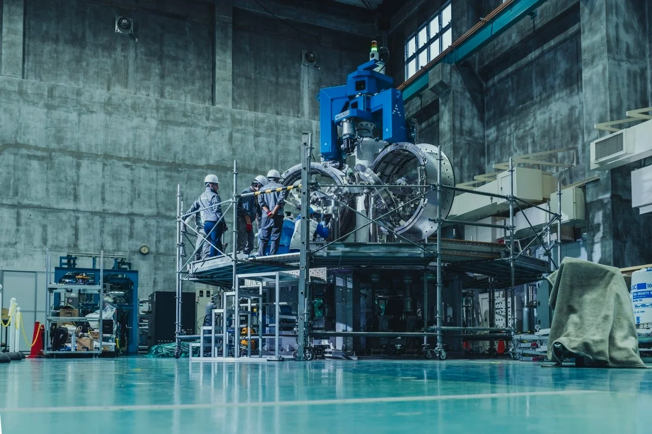 Helix HARUKAの建設現場