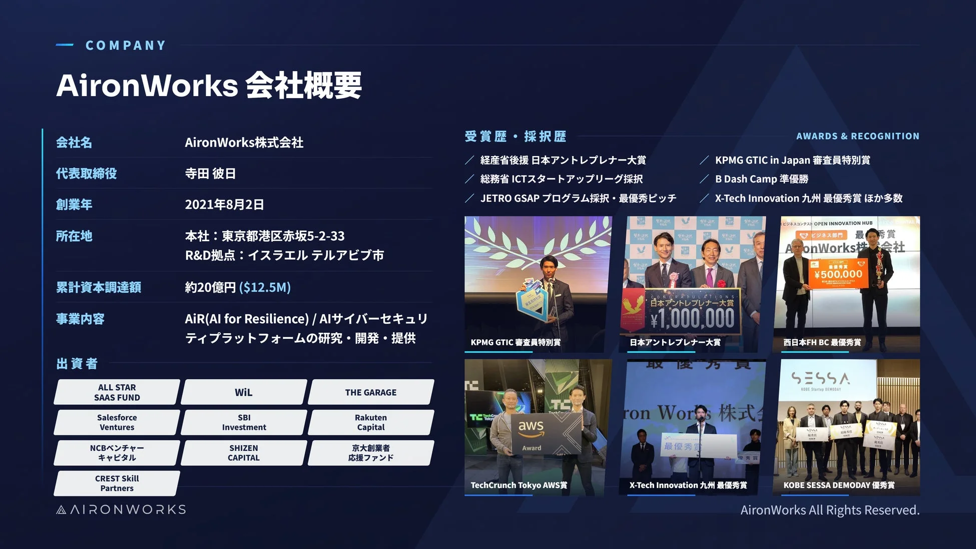 AironWorks 会社概要