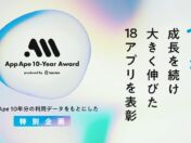10年間成長を続けたアプリ18本が決定　フラーが「App Ape 10-Year Award」を発表