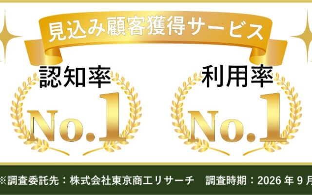 媒体資料ポータル「メディアレーダー」、見込み顧客獲得サービスで認知率・利用率No.1に　アイズが東京商工リサーチに委託した調査で